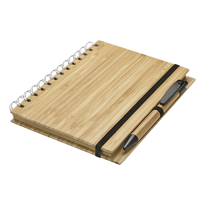 Bamboo Notebook and Pen - Natural