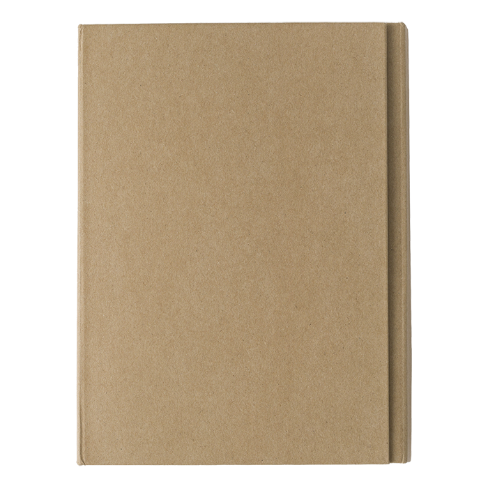 A5 Notebook With Stationery Set - Brown