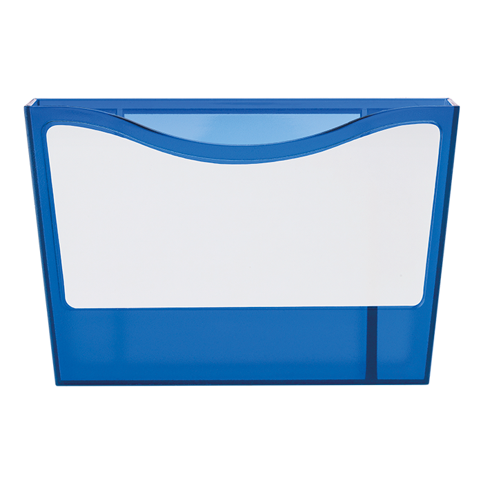 Fridge Magnet with White Board and Marker - Blue