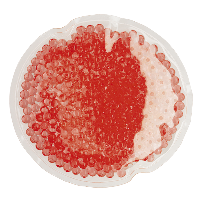 Round Shaped Hot and Cold Pack - Red