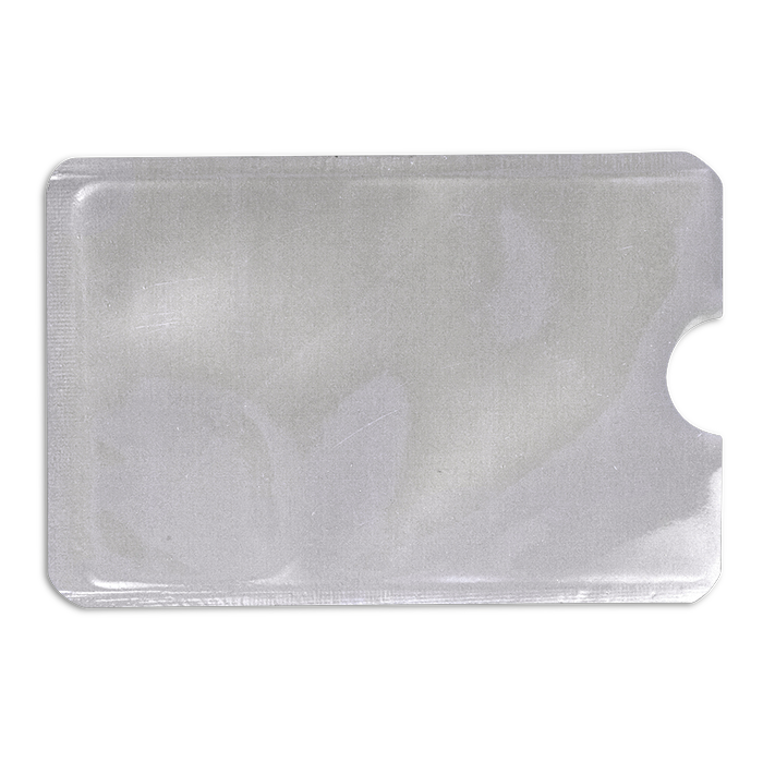 RFID Aluminium Foil Card Holder - Silver