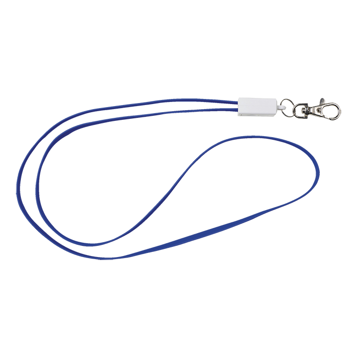 Lanyard Charging Cable - Blue