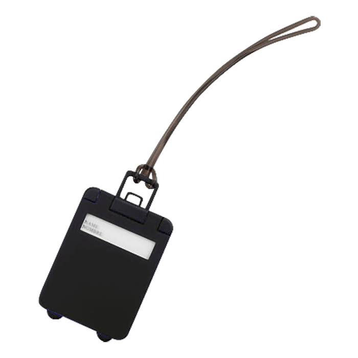 Cloris Luggage Tag - Black