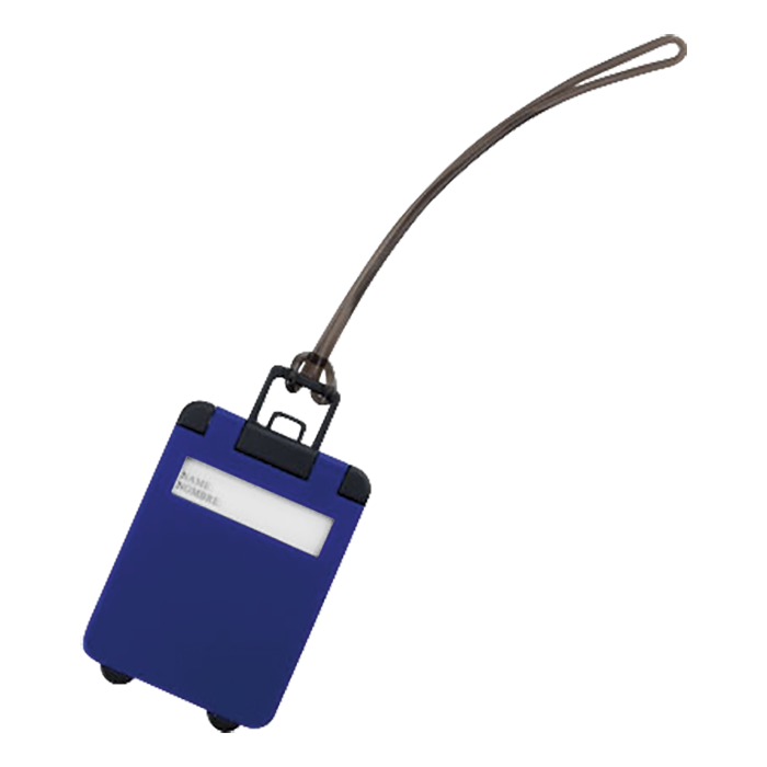 Cloris Luggage Tag - Blue