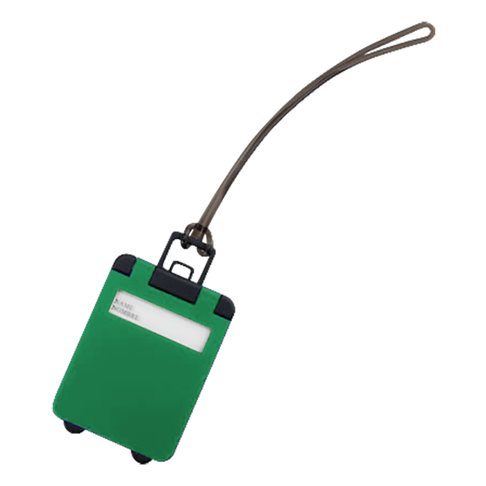 Cloris Luggage Tag - Green