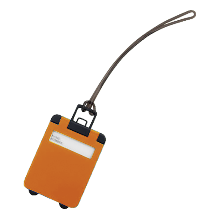 Cloris Luggage Tag - Orange