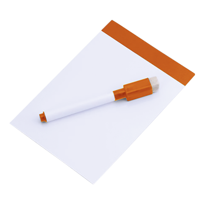 Yupit Magnetic Whiteboard - Orange