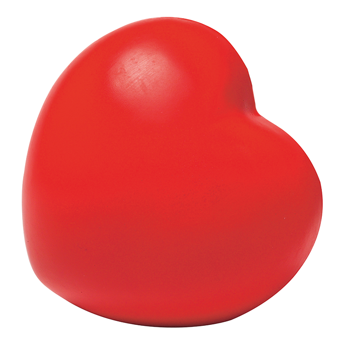 Heart Shaped Stress Ball - Red