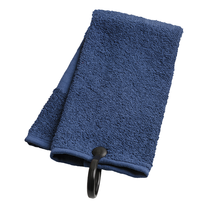 100% Cotton Golf Towel - Navy