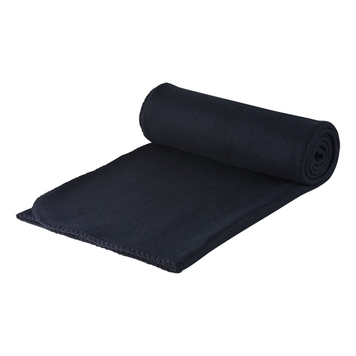 Polar Fleece Blanket - Black