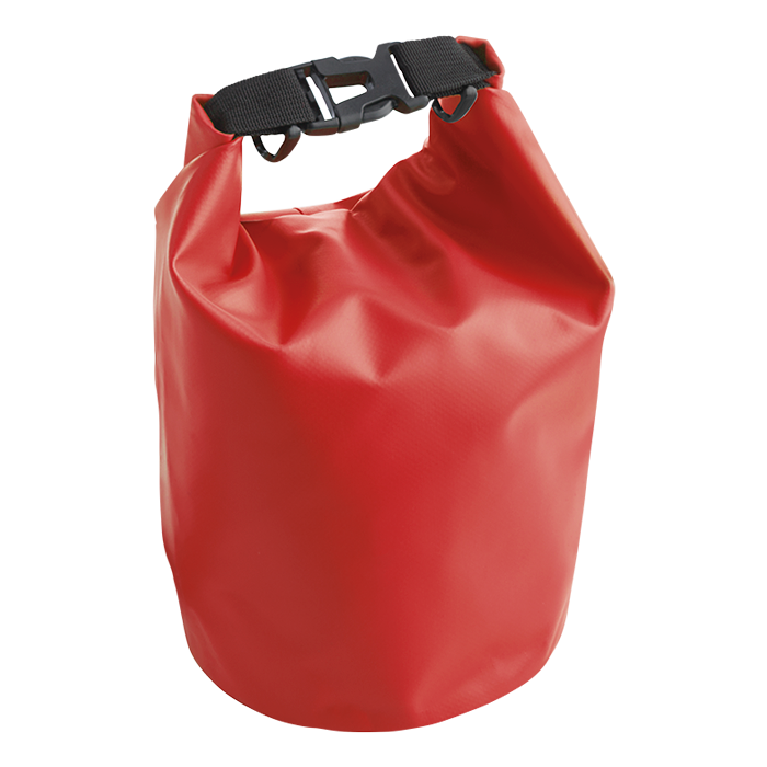 PVC Waterproof Beach Bag - Red