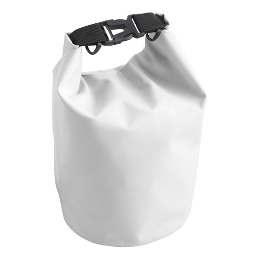 PVC Waterproof Beach Bag - White