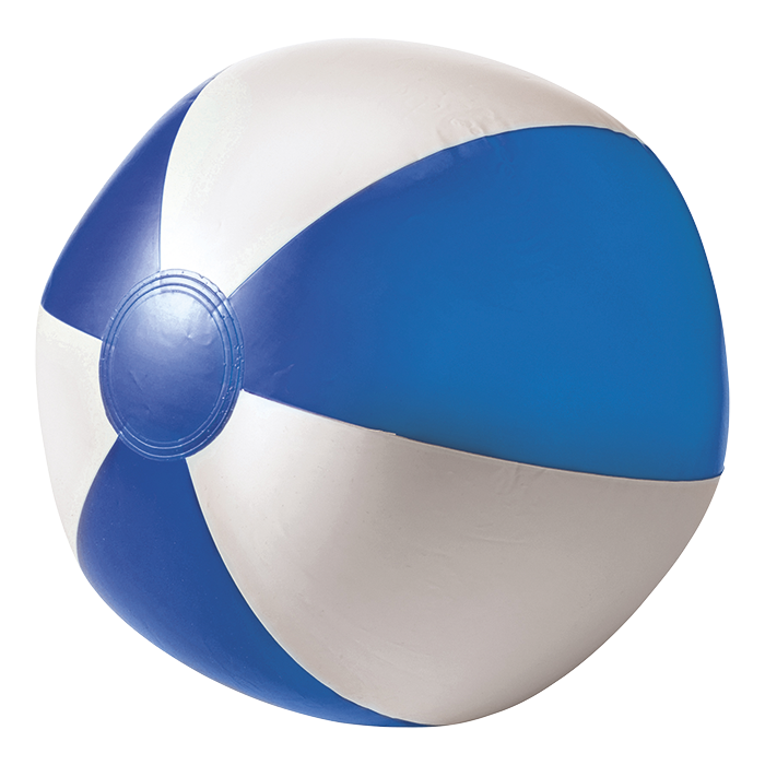 Two Tone Inflatable Beach Ball - Blue