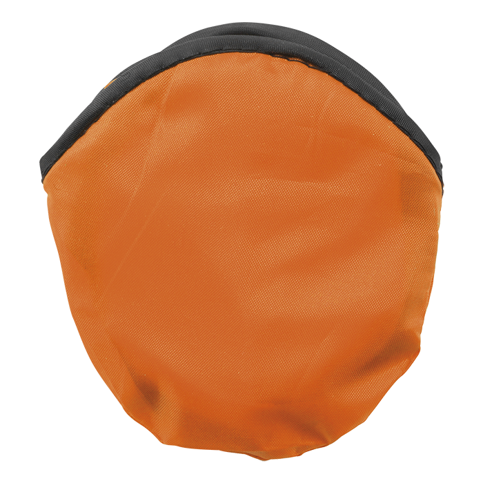 Foldable Frisbee in Pouch - Orange