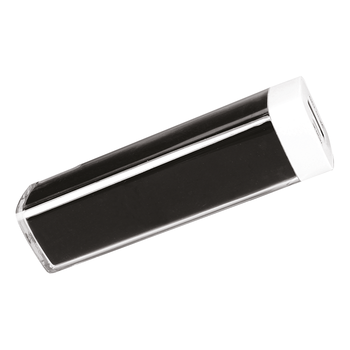 Plastic 2200 mAh Powerbank - Black