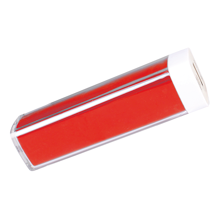 Plastic 2200 mAh Powerbank - Red