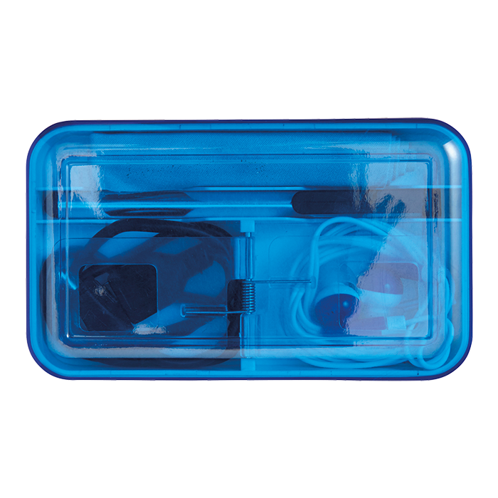 Mobile Phone Travel Set - Cobalt