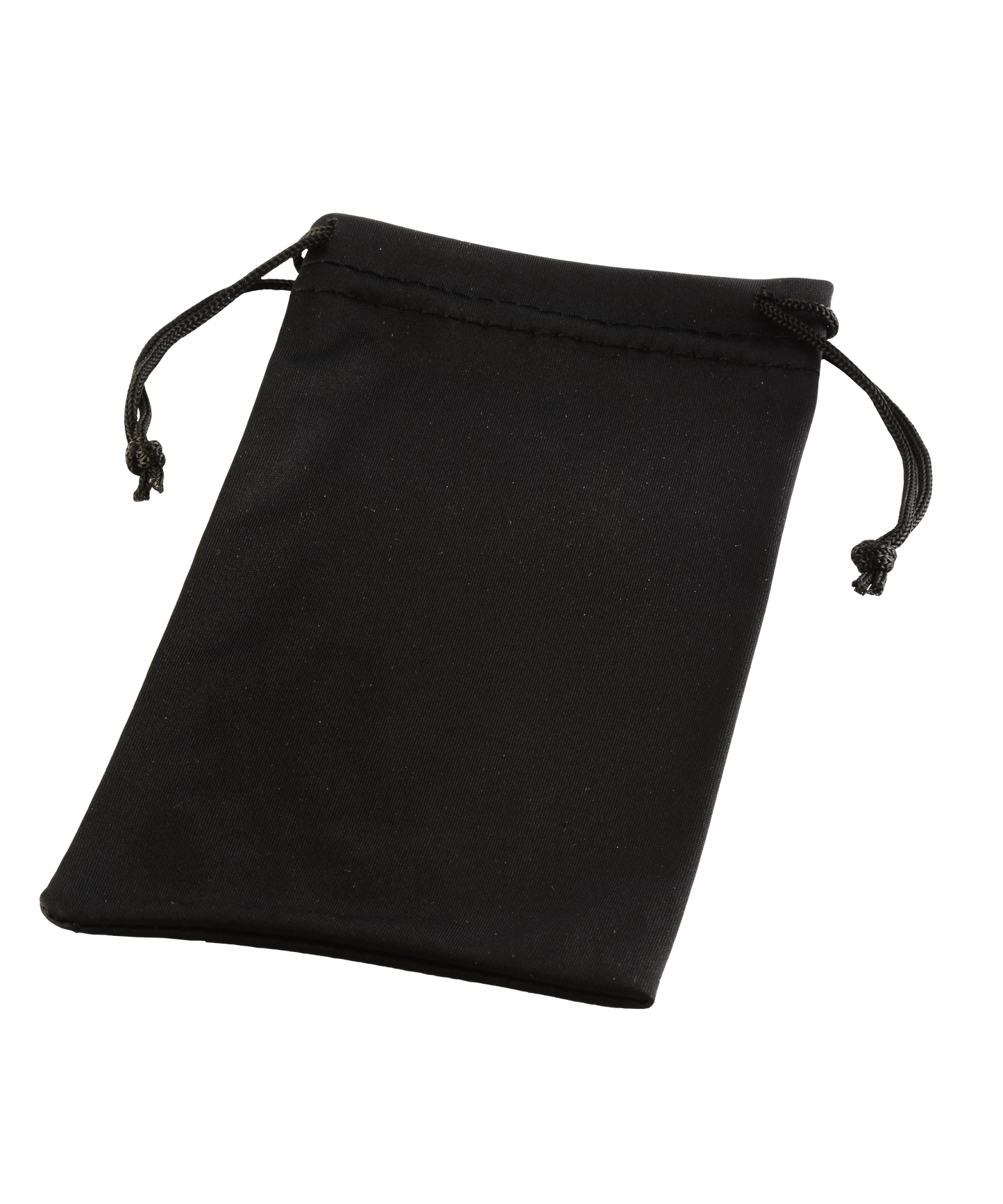 Foldable Headphones in Fabric Bag - Black