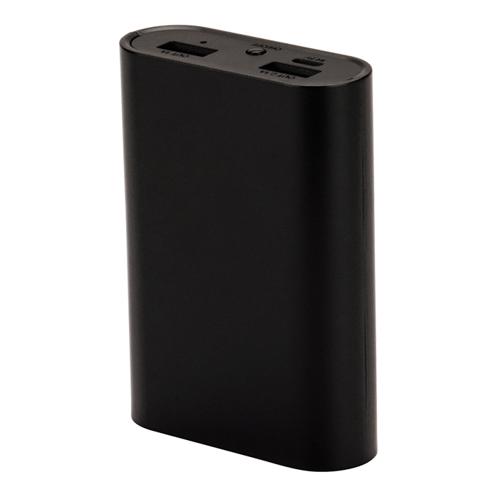 Logo Light Up Power Bank 6000 mAh - Black