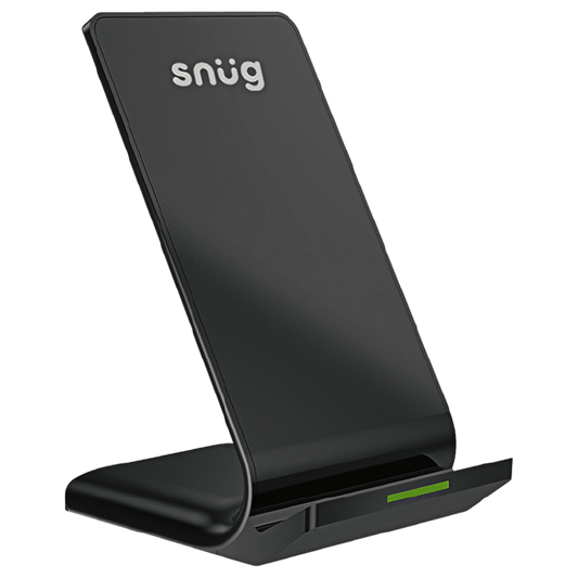 Snug Fast Wireless Desktop Charger - Black