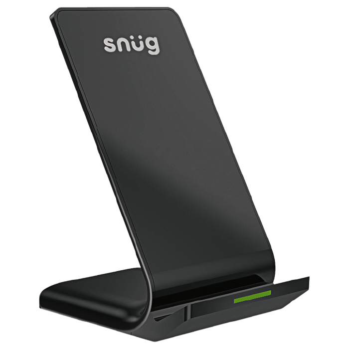 Snug Fast Wireless Desktop Charger - Black