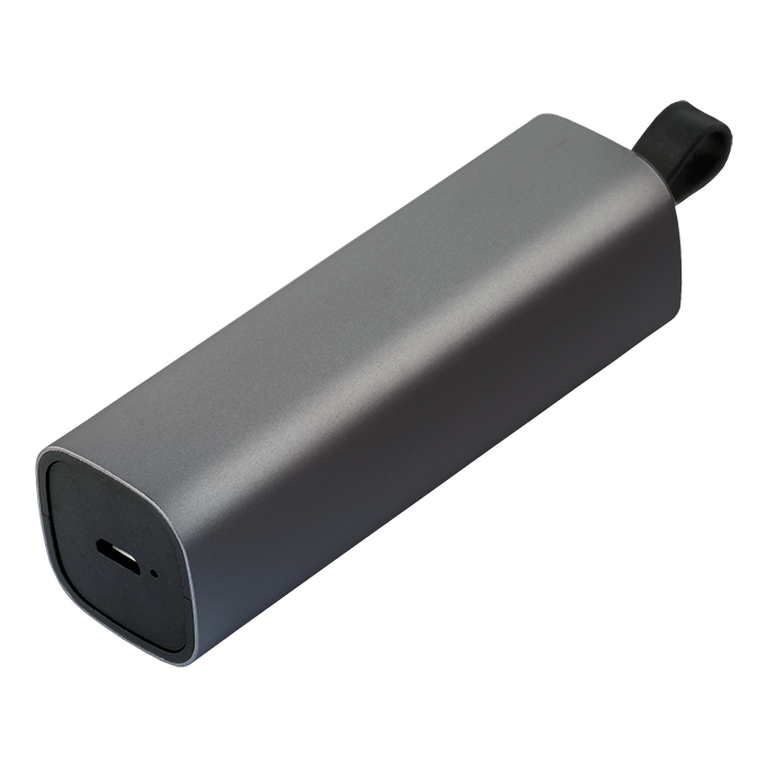 Bluetooth Earphones With Power Bank Case - Gunmetal