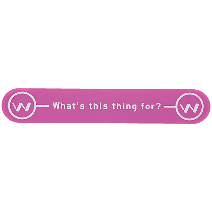 Whizzy Mobile Phone Stand And Cable Clip - Pink