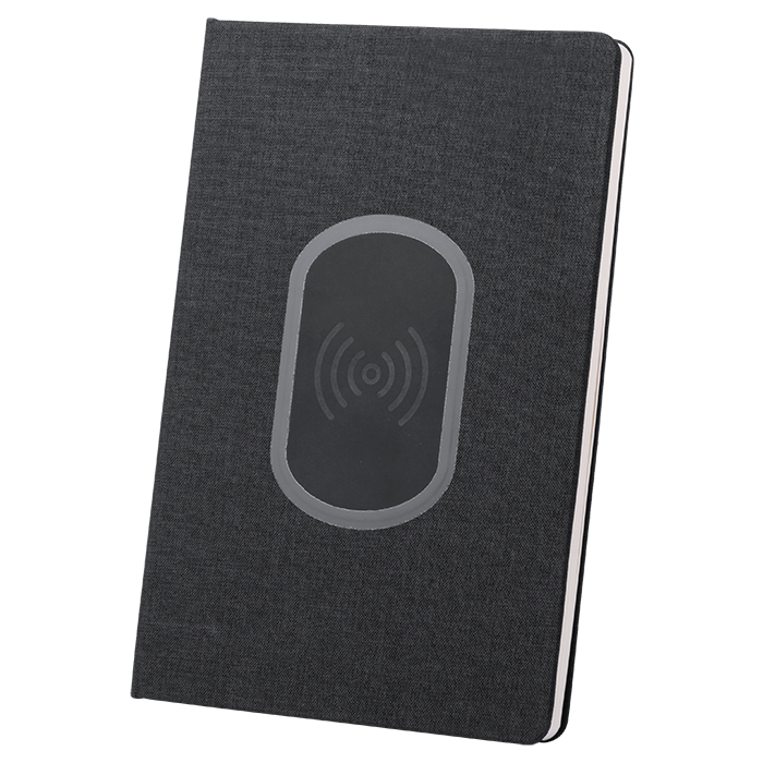 Kevant Wireless Charger Notepad - Black