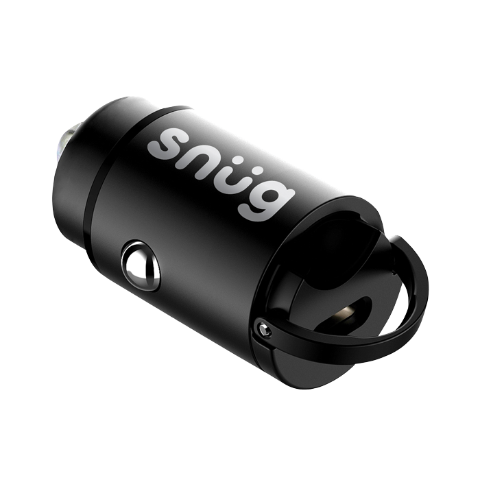 Snug Mini PD Car Charger - Black