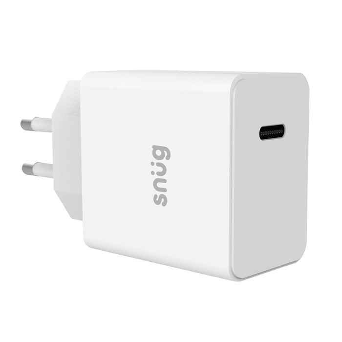 Snug Wall Charger PD 20W One Port - White