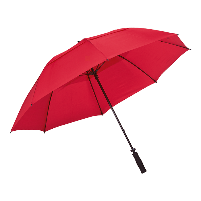 8 Panel Golf Umbrella - Red