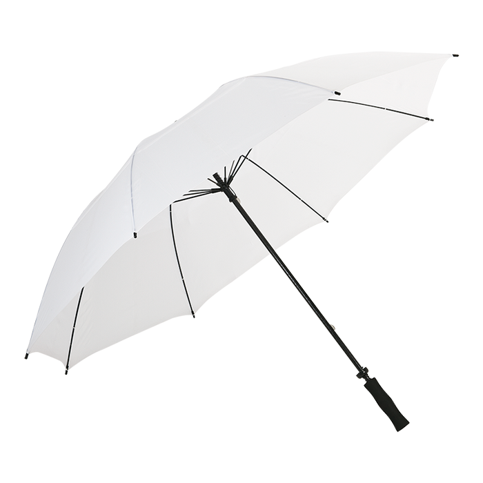 8 Panel Golf Umbrella - Emerald/White