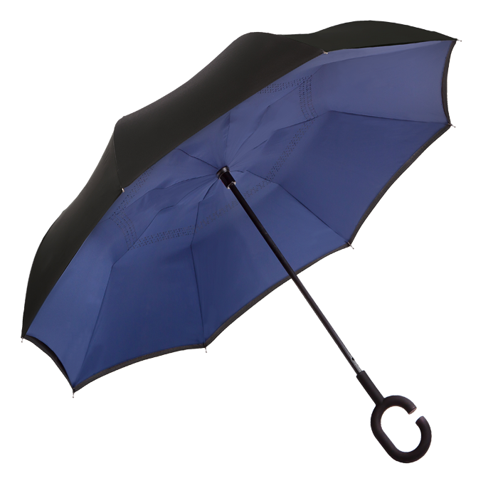 Reversible Umbrella - Navy