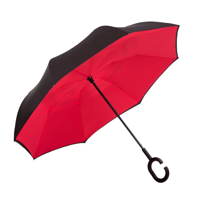 Reversible Umbrella - Red