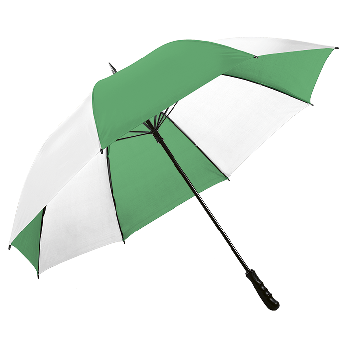 Classic Golf Umbrella - Emerald/White