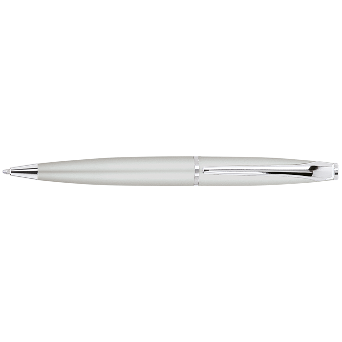 Tapered Aluminium Ballpoint Pen - Silver
