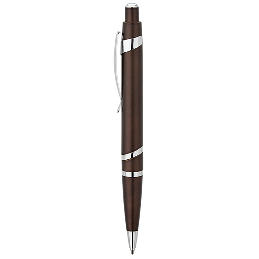 Spiral Metallic Ballpoint Pen