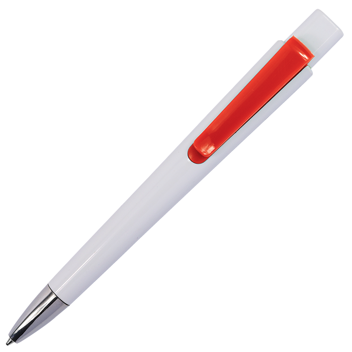 Three Tone Ballpoint Pen - Red