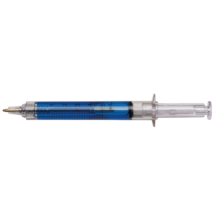 Syringe Design Ballpoint Pen - Pale Blue