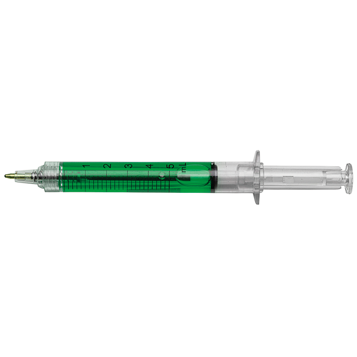 Syringe Design Ballpoint Pen - Pale Green