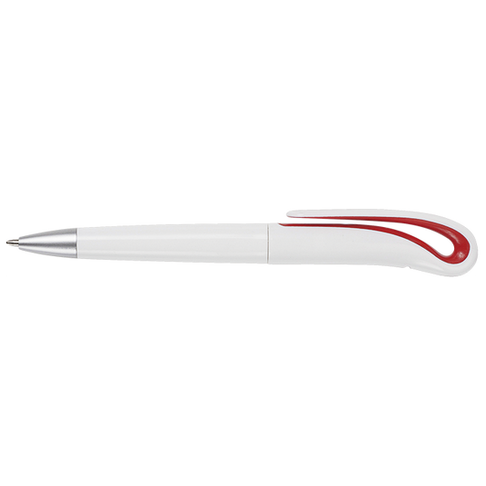 Swan Neck Design Ballpoint Pen - Red