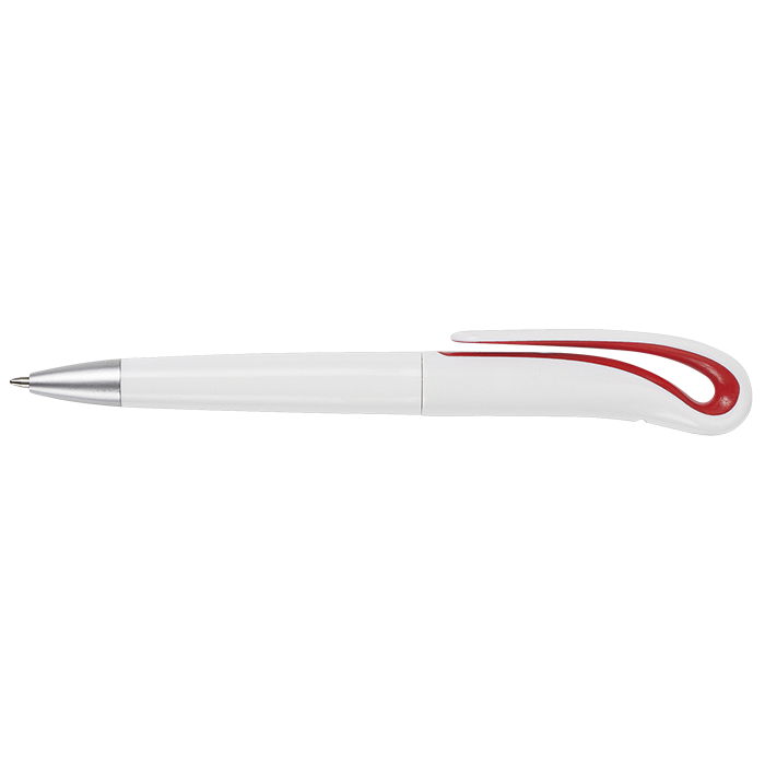 Swan Neck Design Ballpoint Pen - Red