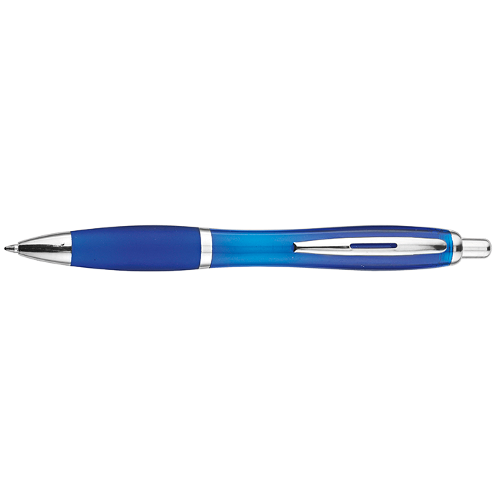 Curved Design Ballpoint Pen - Blue