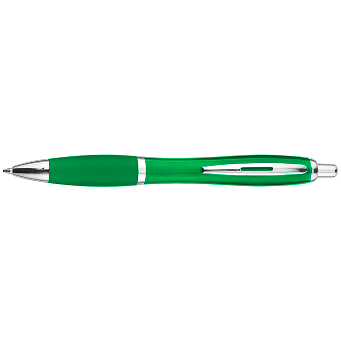 Curved Design Ballpoint Pen - Green