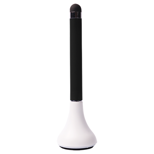 Standing Pen with Stylus and Screen Cleaner - Black