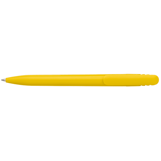 Solid Colour Ballpoint Pen with Matching Coloured Clip