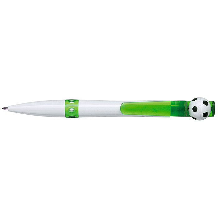 Football Design Ballpoint Pen - Pale Green