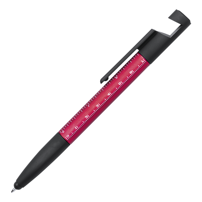 Payro 7 in 1 Ballpoint Pen - Red