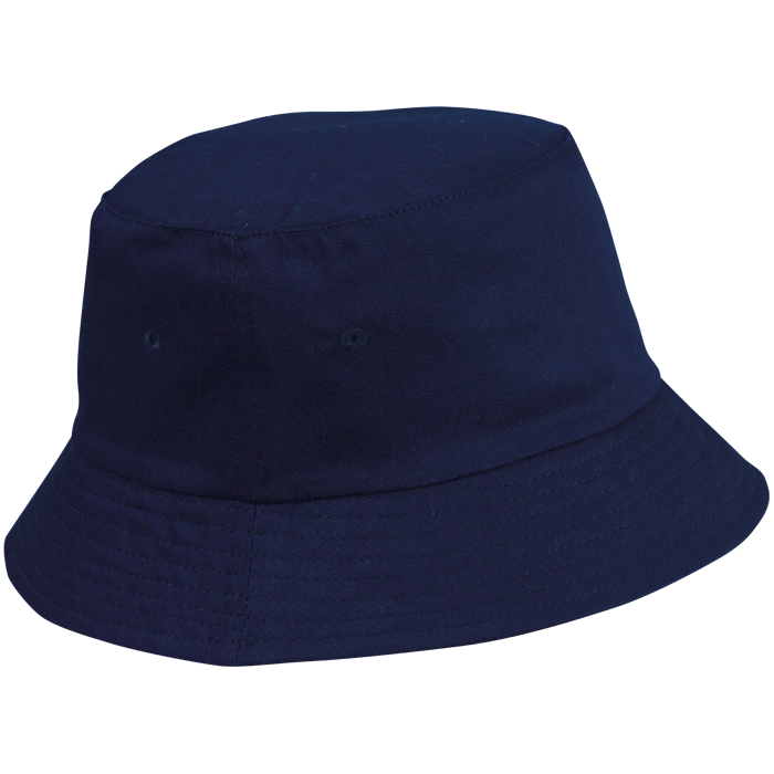 Floppy Poly Cotton Hat - Navy