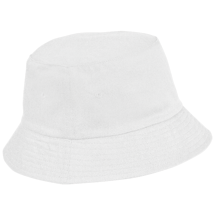 Floppy Poly Cotton Hat - White